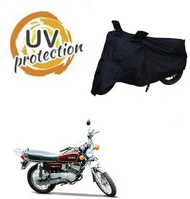 MMSSTAR Waterproof Two Wheeler Cover for Yamaha(RX 100, Black)