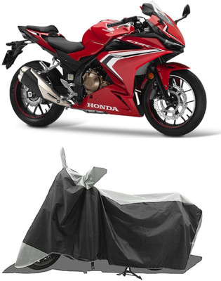 GROFATIK Two Wheeler Cover for Honda(CBR500R, Grey)