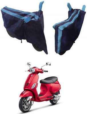 MMSSTAR Waterproof Two Wheeler Cover for Piaggio(Vespa SXL 150, Blue)