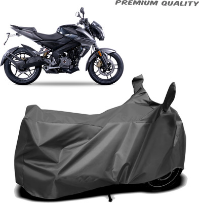 OSOMO Waterproof Two Wheeler Cover for Bajaj(Pulsar NS 200, Grey)