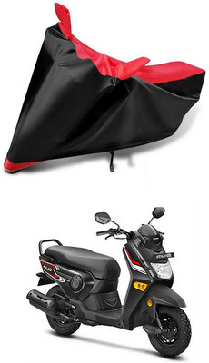 AutoGalaxy Waterproof Two Wheeler Cover for Honda(Cliq, Red, Black)