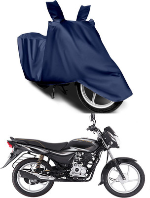 Mdstar Waterproof Two Wheeler Cover for Bajaj(Platina 100, Blue)
