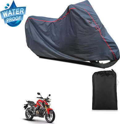 GOSHIV-car and bike accessories Waterproof Two Wheeler Cover for Honda(Grey)