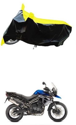 VESMEI Two Wheeler Cover for Triumph(Tiger 800 XCA, Yellow)