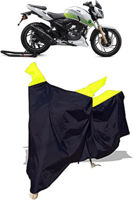 Amexride Two Wheeler Cover for TVS(Apache RTR 200 Fi E100, Multicolor)