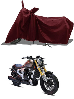 AESTRYD Two Wheeler Cover for Kawasaki(Z900RS BS6, Maroon)