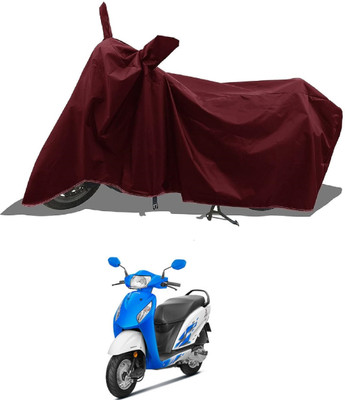 DeepShakshi AUTOMOTIVE Two Wheeler Cover for Honda(Activa i, Maroon)