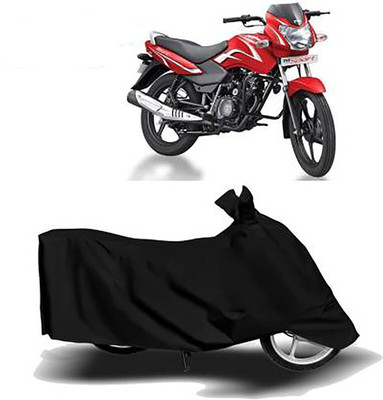 Mdstar Waterproof Two Wheeler Cover for TVS(Sport, Black)