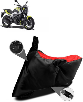CODOKI Waterproof Two Wheeler Cover for Bajaj(Dominar, Red)