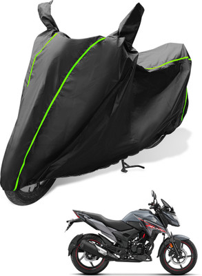 Auto Hub Waterproof Two Wheeler Cover for Honda(X-Blade, Black)