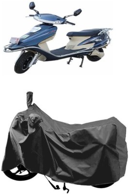 SUGASHRI Waterproof Two Wheeler Cover for Tunwal(Sport 63 60V, Grey)