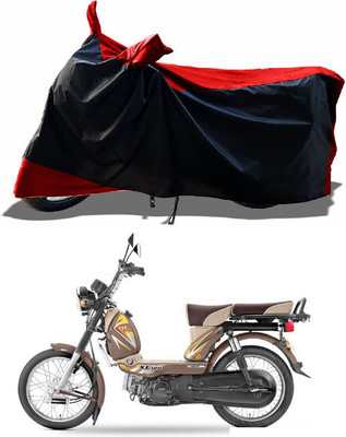 DeepShakshi AUTOMOTIVE Waterproof Two Wheeler Cover for TVS(XL 100 Comfort, Red)