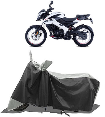 GROFATIK Two Wheeler Cover for Bajaj(Pulsar 160 NS DTS-i, Grey)