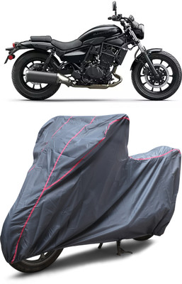 GGK RANTAL Waterproof Two Wheeler Cover for Kawasaki(Eliminator, Grey)