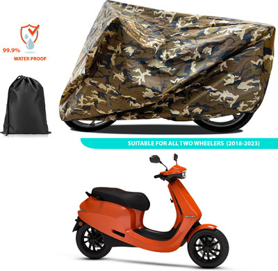 CODOKI Two Wheeler Cover for Ola(Yellow)