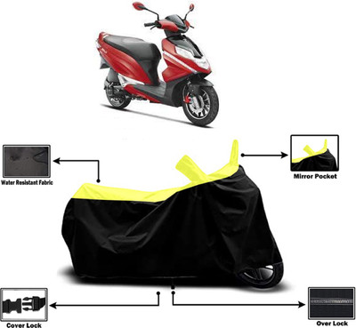 Amexride Two Wheeler Cover for Hero(Dare BS6, Yellow)