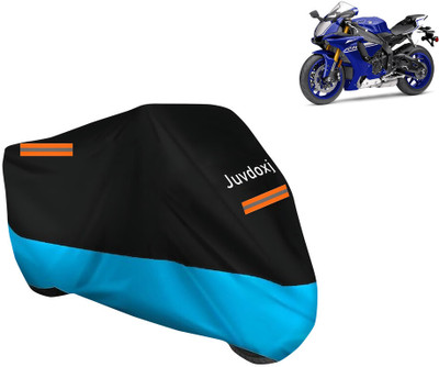 Juvdoxj Waterproof Two Wheeler Cover for Yamaha(YZF R1, Blue)