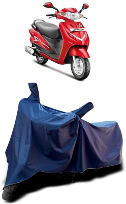 KEDIT Two Wheeler Cover for Hero(Duet LX 110CC, Blue)