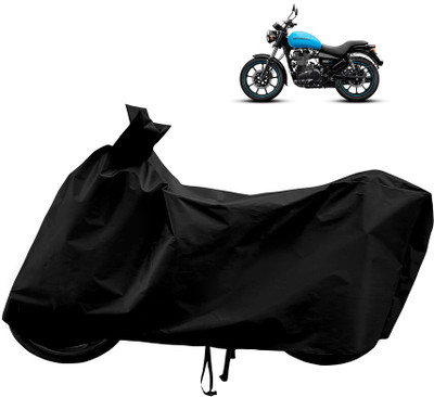 Horseyaart Waterproof Two Wheeler Cover for Royal Enfield(Thunderbird 350, Black)