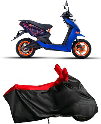 BbcMart Waterproof Two Wheeler Cover for Ather(450 X, Red)