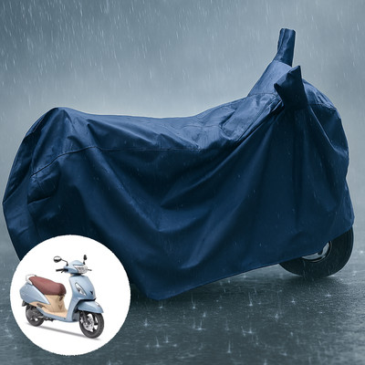 PAGORA Waterproof Two Wheeler Cover for TVS(Jupiter Grande, Blue, Blue)