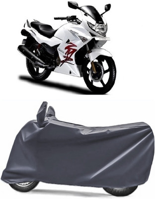 V VINTON Two Wheeler Cover for Hero(Karizma ZMR, Grey)