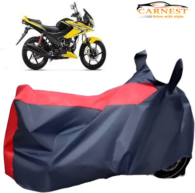 CARNEST Two Wheeler Cover for Hero(CBF Stunner, Red, Blue)