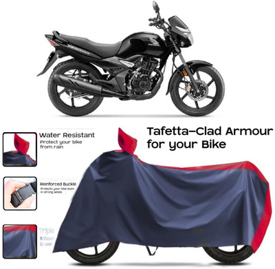 WMIZEXA Two Wheeler Cover for Honda(CB Unicorn, Red, Blue)