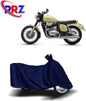 RRZ Two Wheeler Cover for JAWA(Forty Two, Blue)