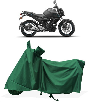 Tricway Two Wheeler Cover for Yamaha(FZ S V3.0 FI, Green)