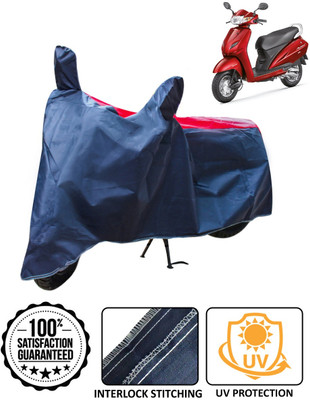 AutoRetail Waterproof Two Wheeler Cover for Honda(Activa 3G, Blue, Red)