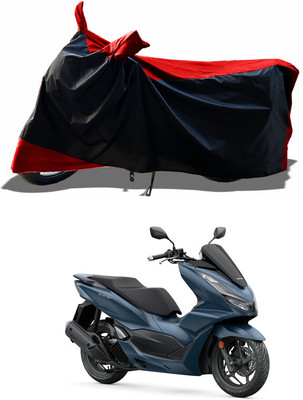 AESTRYD Two Wheeler Cover for Honda(PCX 125, Red)