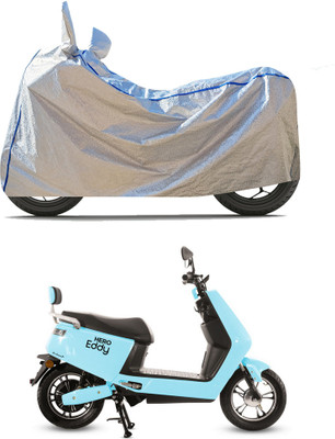 CODOKI Waterproof Two Wheeler Cover for Hero(Electric E-Sprint, Silver)
