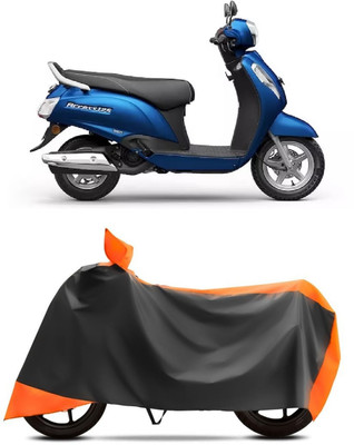 Vozilo Waterproof Two Wheeler Cover for Suzuki(Access 125, Orange)
