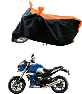 DeepShakshi AUTOMOTIVE Two Wheeler Cover for Mahindra(Mojo, Orange)
