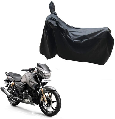 KEDIT Two Wheeler Cover for TVS(Apache RTR 180, Black)