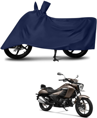KEDIT Two Wheeler Cover for Suzuki(Intruder 250, Blue)