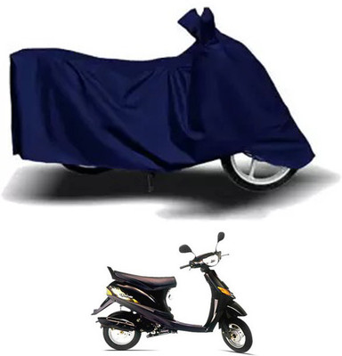 MMSSTAR Waterproof Two Wheeler Cover for Bajaj(Spirit, Blue)
