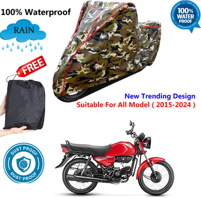 OliverX Waterproof Two Wheeler Cover for Hero(HF Dawn BS6, Multicolor)