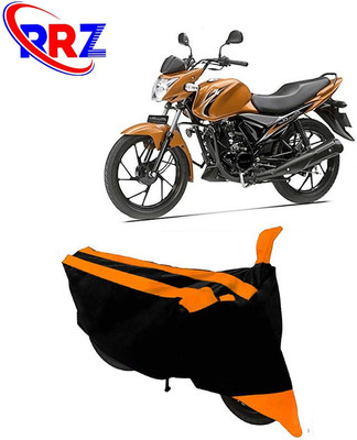 RRZ Waterproof Two Wheeler Cover for Suzuki(Sling Shot, Black, Orange)