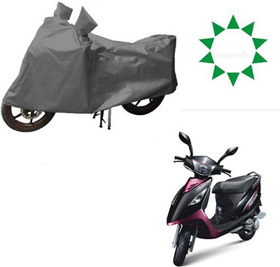 MMSSTAR Waterproof Two Wheeler Cover for TVS(Scooty Streak, Grey)
