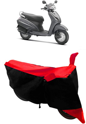 KEDIT Two Wheeler Cover for Honda(Activa 3G, Red)