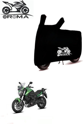 Oroma Waterproof Two Wheeler Cover for Bajaj(Dominar 400 BS6, Black)