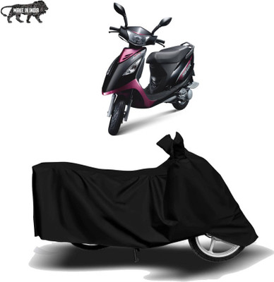 KEDIT Two Wheeler Cover for TVS(Streek, Black)