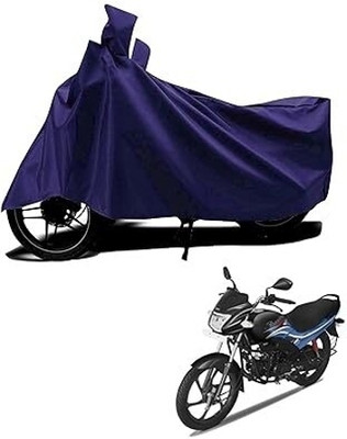 KANISHA ENTERPRISES Waterproof Two Wheeler Cover for Hero(HF, Blue)