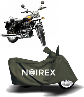 NOIREX Two Wheeler Cover for Royal Enfield(Bullet 350, Green)