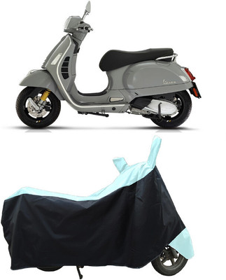 Coxtor Waterproof Two Wheeler Cover for Vespa(GTS 300 BS6, White)