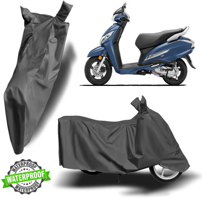 NG Auto Front Waterproof Two Wheeler Cover for Honda(Activa 125, Grey)