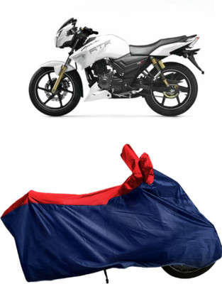 APNEK Waterproof Two Wheeler Cover for TVS(Apache RTR 180, Blue, Red)