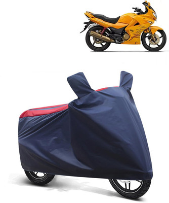 AutoRetail Two Wheeler Cover for Hero(Karizma ZMR, Red, Blue)